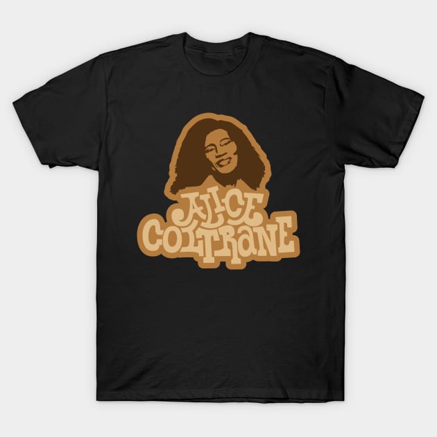 Sonic Serenity: A Tribute to Alice Coltrane T-Shirt by Boogosh